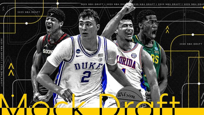 2025 NBA Mock Draft: How the first round is shaping up after regular season ends