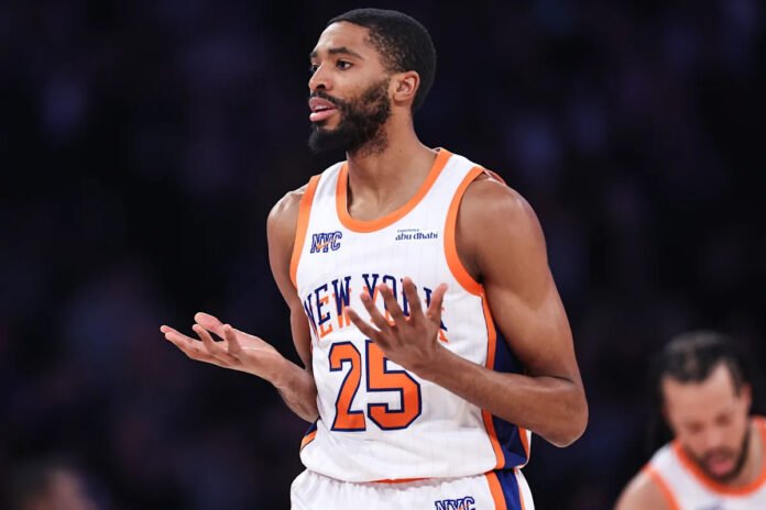 Knicks' Mikal Bridges plays 6 seconds to keep consecutive-games streak alive