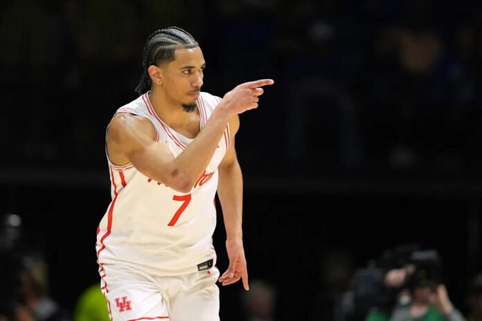 Houston guard Milos Uzan reportedly declaring for NBA Draft with 1 year of eligibility remaining