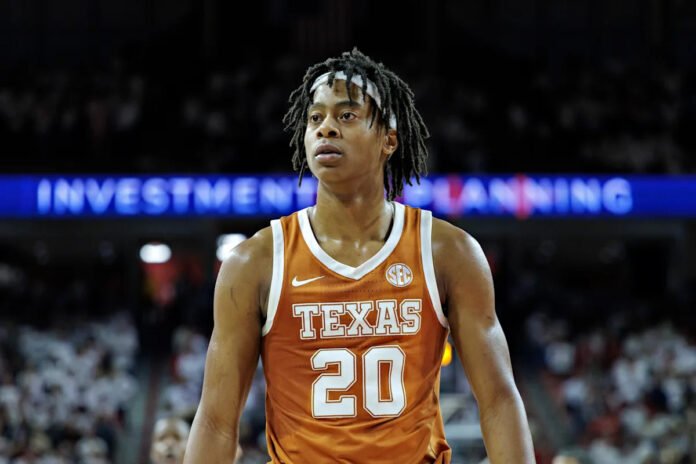 Texas guard Tre Johnson declaring for 2025 NBA Draft after freshman season