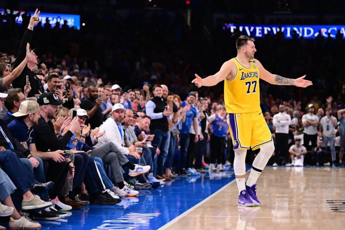 NBA rescinds Luka Dončić's 2nd technical foul, which Lakers star said was caused by a ref's mistake