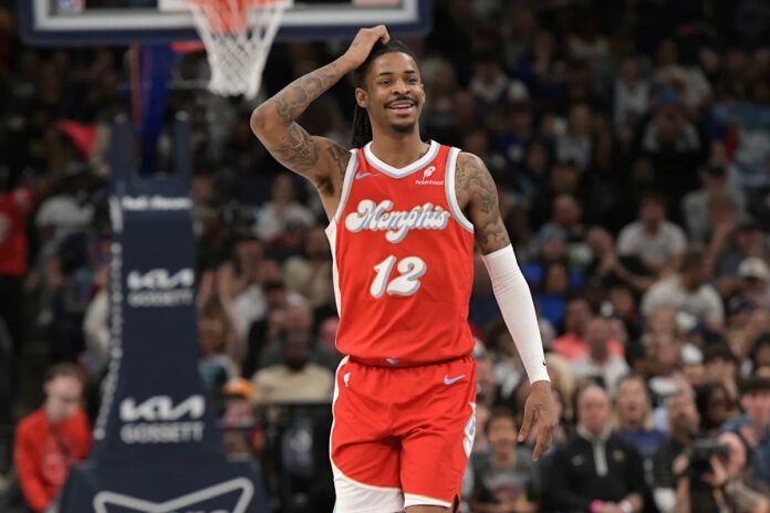 Ja Morant criticized by Kenny Smith, Charles Barkley for new grenade celebration, but says he'll keep doing it