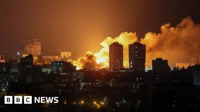 Three killed in 'massive' Russian strikes on Ukraine, Zelensky says