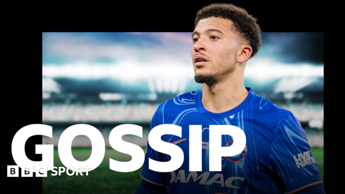 Football gossip: Sancho, Diaz, Sesko, Trafford, Gordon, Barry, McKenna