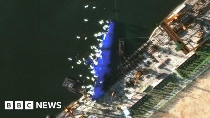 North Korea launches warship after earlier failed attempt