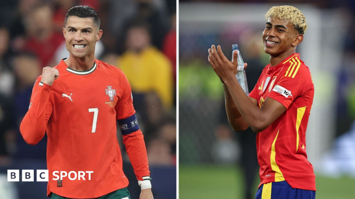 Cristiano Ronaldo and Lamine Yamal set to meet as Portugal play Spain