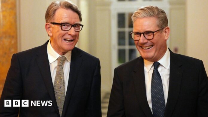 Peter Mandelson sacked as US ambassador by Keir Starmer over Peter Mandelson sacked as US ambassador by Keir Starmer over emails to Jeffrey Epstein