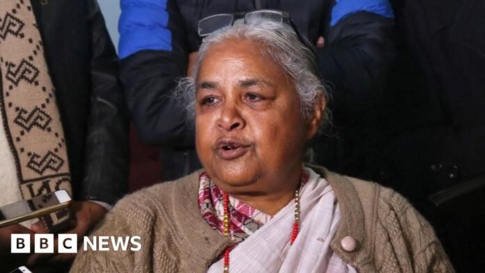 Nepal gets first female PM after deadly unrest Nepal gets first female PM after deadly unrest