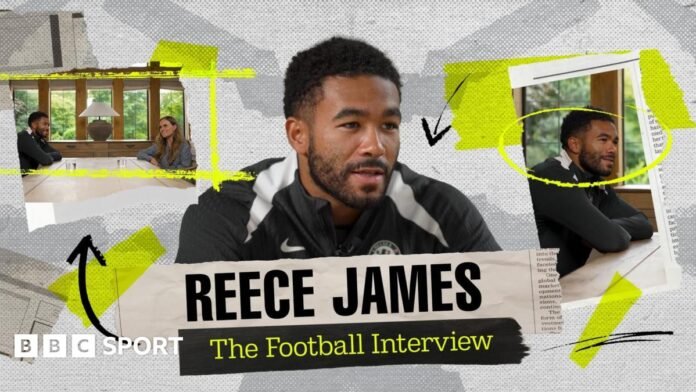 Reece James: Chelsea captain in his own words in BBC Reece James: Chelsea captain in his own words in BBC Sport's Football Interview