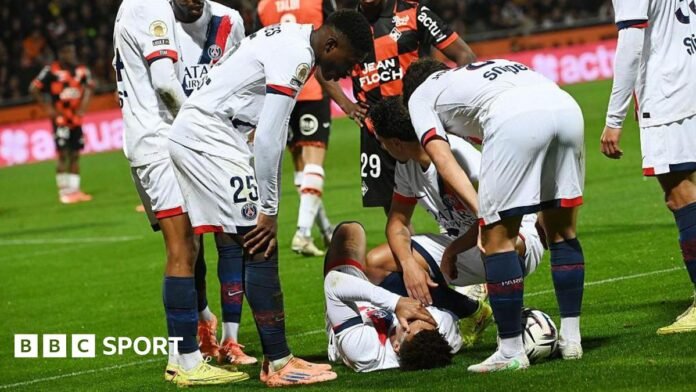 PSG: Desire Doue 'unavailable for a few weeks' with thigh PSG: Desire Doue 'unavailable for a few weeks' with thigh injury