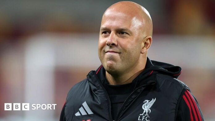 Arne Slot: Liverpool manager 'completely happy' with squad Arne Slot: Liverpool manager 'completely happy' with squad