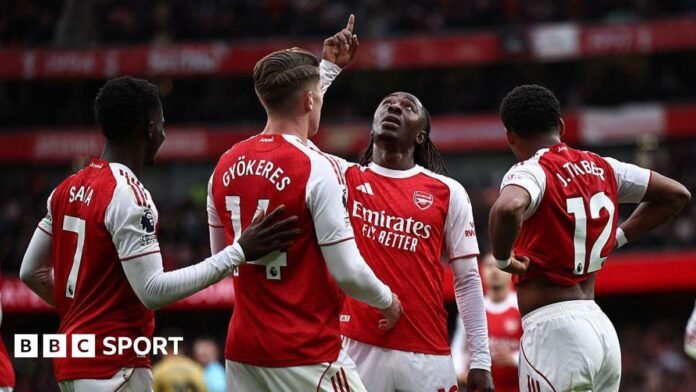 Arsenal 1-0 Crystal Palace: Eberechi Eze scores against former club Arsenal 1-0 Crystal Palace: Eberechi Eze scores against former club as Gunners extend lead at top of Premier League