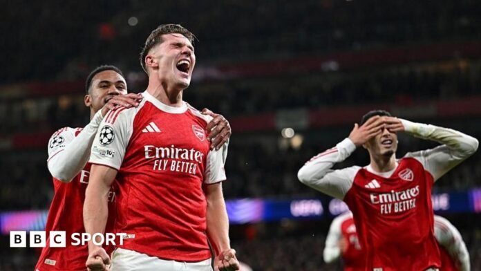Arsenal 4-0 Atletico Madrid: Viktor Gyokeres double in Champions League Arsenal 4-0 Atletico Madrid: Viktor Gyokeres double in Champions League win
