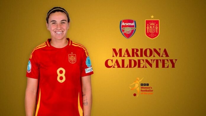BBC Women's Footballer of the Year contender Mariona Caldentey Video, BBC Women's Footballer of the Year contender Mariona Caldentey  Video, 00:02:35BBC Women's Footballer of the Year contender Mariona Caldentey
