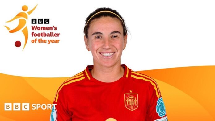 BBC Women's Footballer of the Year contender Mariona Caldentey BBC Women's Footballer of the Year contender Mariona Caldentey