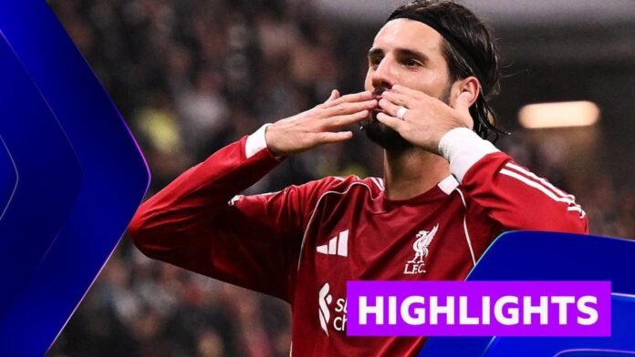 Champions League: Eintracht Frankfurt 1-5 Liverpool - highlights