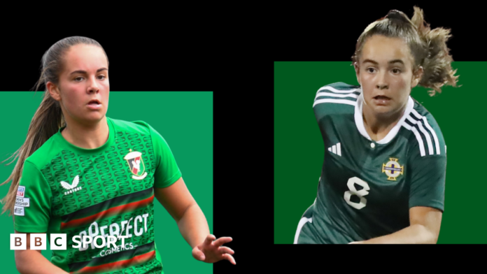 Northern Ireland v Iceland: Meet NI's 'infectious' and 'resilient' new Northern Ireland v Iceland: Meet NI's 'infectious' and 'resilient' new midfielder Mia Moore