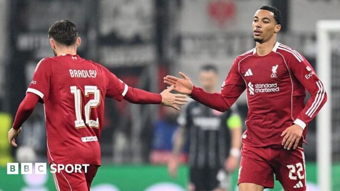 Liverpool beat Eintracht Frankfurt: A glimpse of the future? 'Near Liverpool beat Eintracht Frankfurt: A glimpse of the future? 'Near perfect' Liverpool despite Isak injury