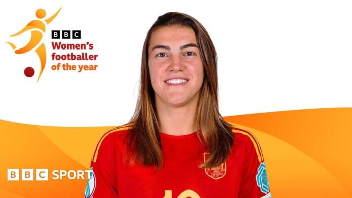 BBC Women's Footballer of the Year 2025 contender Patri Guijarro BBC Women's Footballer of the Year 2025 contender Patri Guijarro