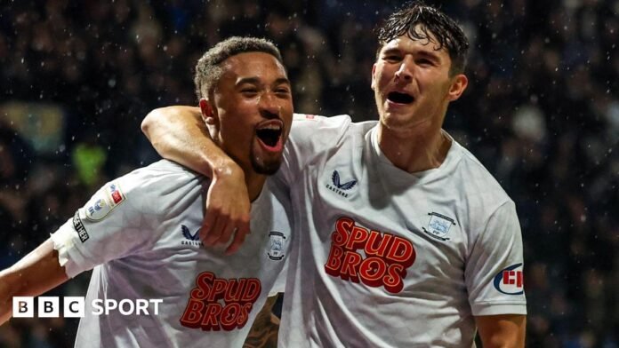 Preston North End 3-2 Sheffield United: Daniel Jebbison scores winner Preston North End 3-2 Sheffield United: Daniel Jebbison scores winner against former club