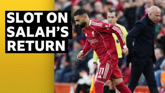 I'll be happy to have Salah back - Slot. Video, 00:00:30I'll be happy to have Salah back - Slot