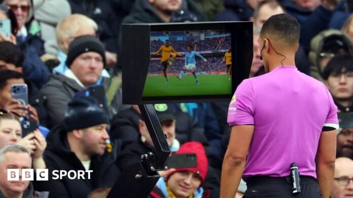 Farai Hallam makes 'brave' call to deny Man City penalty against Wolves