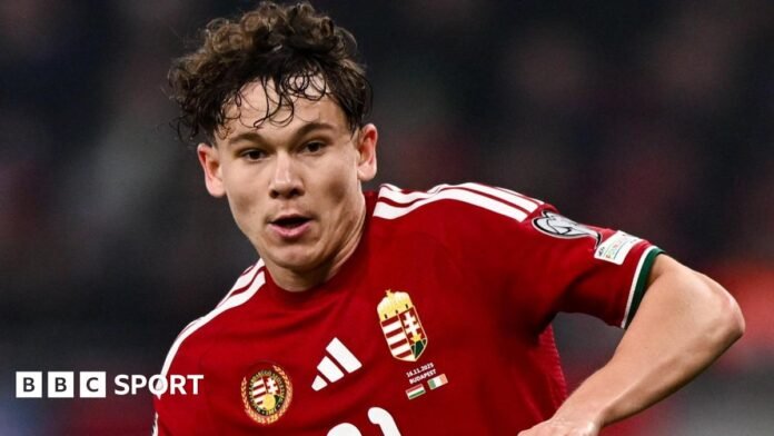 Bournemouth sign midfielder Alex Toth from Ferencvaros for £10.4m