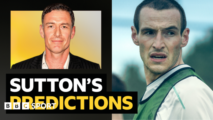 Premier League predictions: Chris Sutton v 'Roy Keane' - Saipan star Éanna Hardwicke - and AI