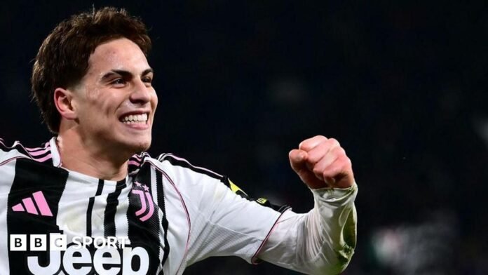 Juventus 3-0 Napoli: Kenan Yildiz scores as Juve dent Napoli's Serie A title hopes