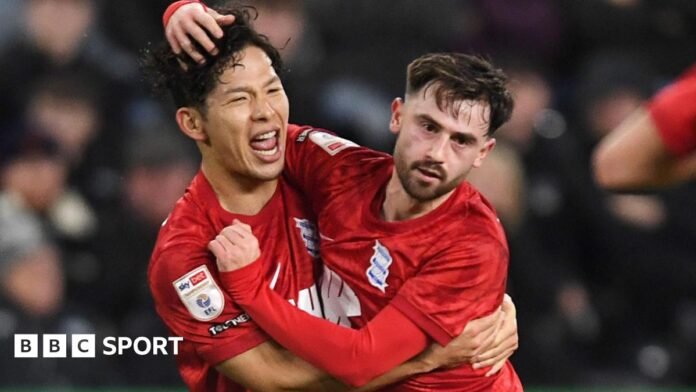 Swansea City 1-1 Birmingham City: Patrick Roberts cancels out Zan Vipotnik opener