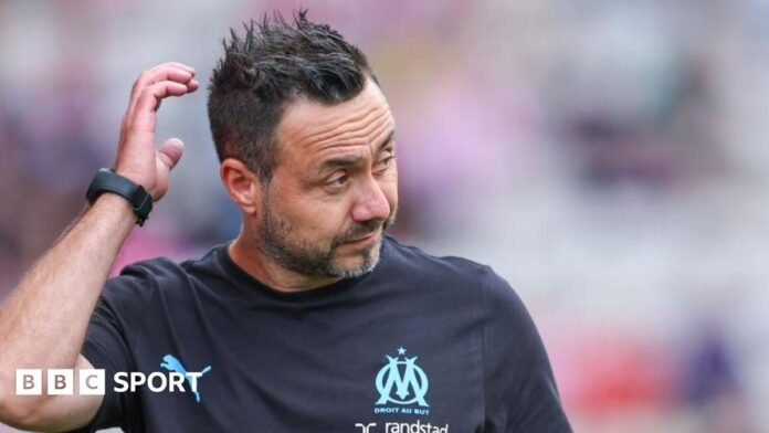 Roberto de Zerbi: Marseille manager leaves by mutual consent