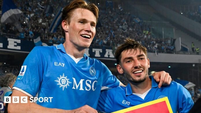 Scott McTominay: Scotland midfielder in race to face Atalanta for Napoli live on BBC Alba