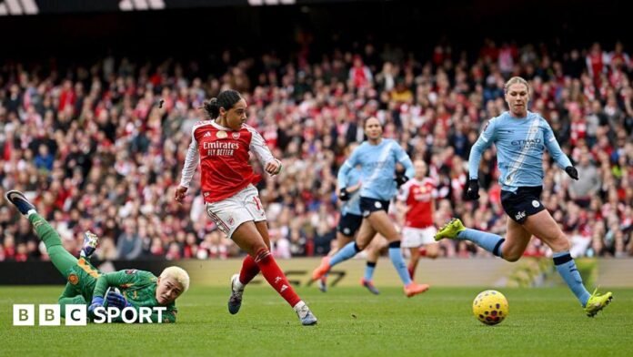 Arsenal 1-0 Man City: Olivia Smith scores again as Gunners end leaders' winning run