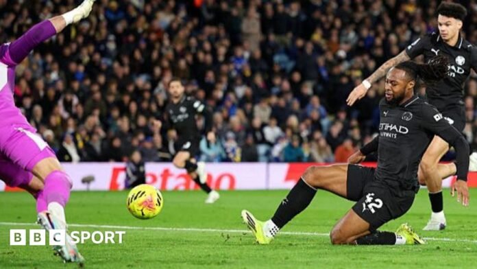 Leeds Utd 0-1 Man City: Antoine Semenyo scores winner in Premier League