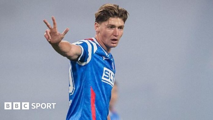 Ryan Naderi: Rangers buy German striker from Hansa Rostock