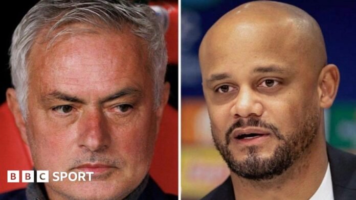 Mourinho made 'unacceptable, huge mistake' - Kompany