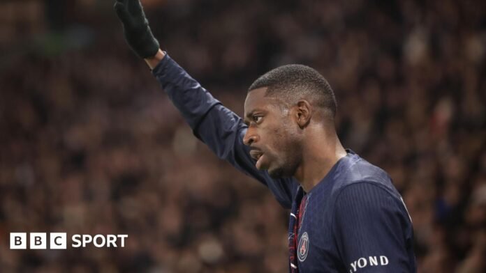 PSG 5-0 Marseille: Ousmane Dembele scores twice in Classique win