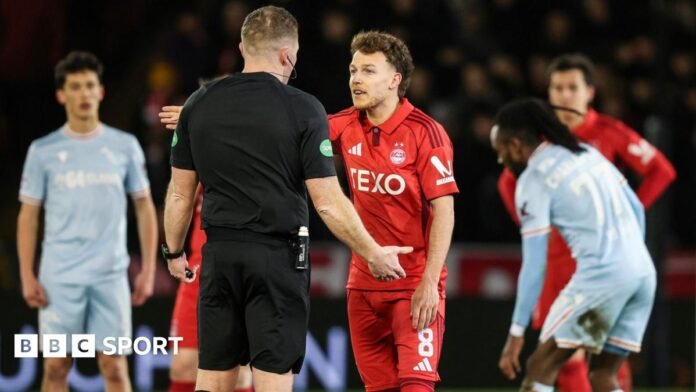 'Scottish VAR a mess', says Scotland's John McGinn after Pittodrie red cards