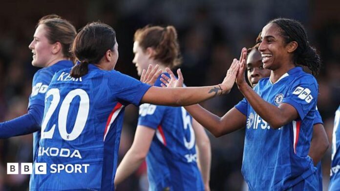 Women's FA Cup: Holders Chelsea, Man City and Arsenal into last eight