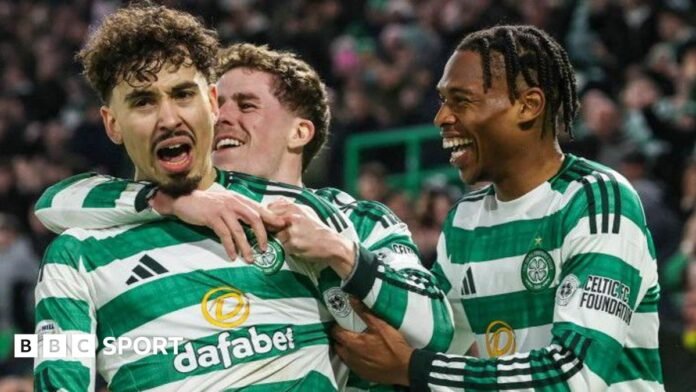 Celtic 2-1 Dundee: Sebastian Tounekti and Junior Adama score to earn Scottish Cup win