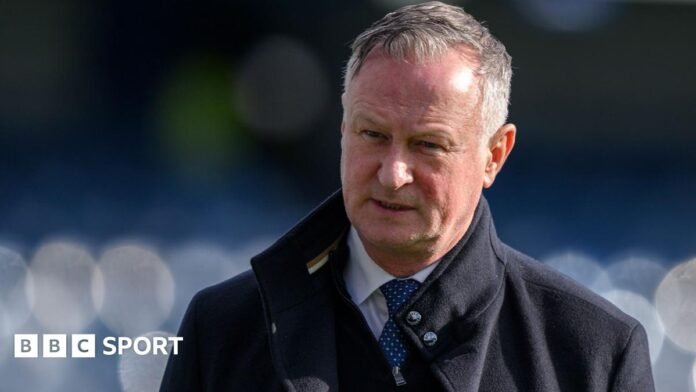 Michael O'Neill: Northern Ireland manager 'delighted' World Cup play-off is in Bergamo