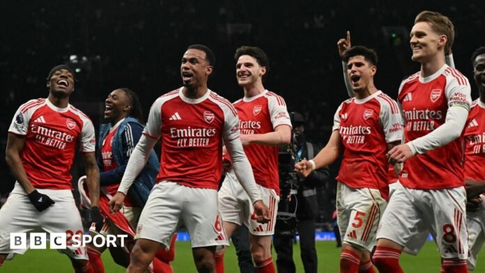 Tottenham 1-4 Arsenal: Viktor Gyokeres and Eberechi Eze score two each for Gunners