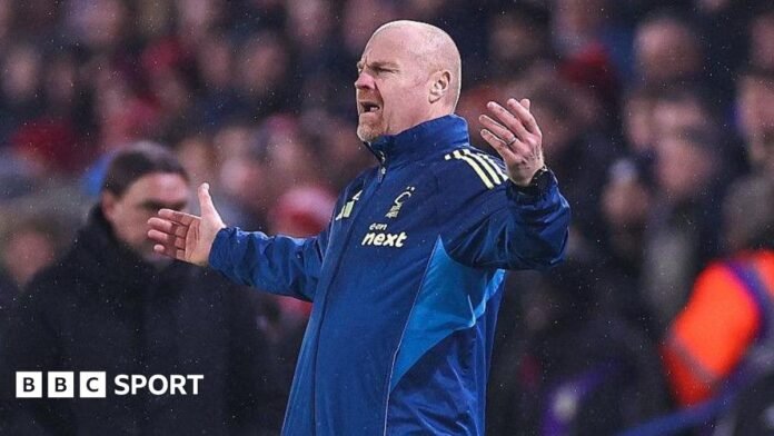 Nottingham Forest: Sean Dyche dismisses job fears amid Premier League relegation battle