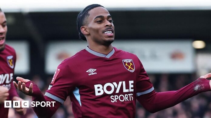 Burton Albion 0-1 West Ham United (aet): Crysencio Summerville scores in FA Cup